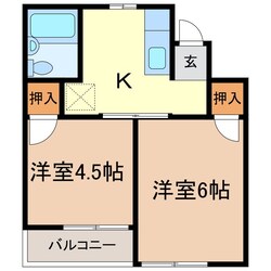 カンタベリーの物件間取画像